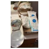 MAKE UP MIRRORS, WIPES, COTTON BALLS