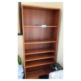 WOODEN BOOK CASE 78 x 37 x 13