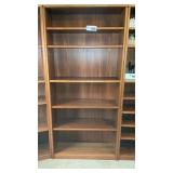 BOOK SHELF, 13 x 37, 79 INCHES TALL