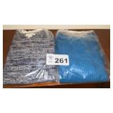 2 SWEATERS, SIZE L