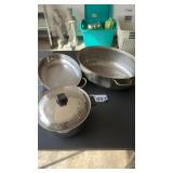 STAINLESS STEEL ROASTER, DUTCH OVEN