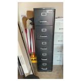 METAL 5 DRAWER FILING CABINET