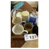 CUPS, MUGS, PLATES