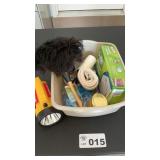CLEANING SUPPLIES, FLASHLIGHT