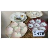 EGG DISHES, VANDALIA PLATE