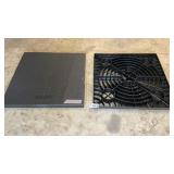 3 BLACK PLASTIC AIR CONDITIONER BASES 36 x 36
