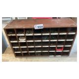METAL BIN CABINET W HARDWARE INCLUDED 22 x 35