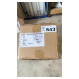 120 PIECES, 1/2 INCH PIPE TEE, BLACK