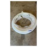 PLASTIC 3/4 in PEX WHITE POTABLE TUBING APPX  35
