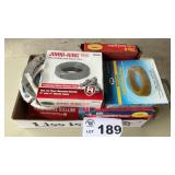 TOILET WAX RINGS, GASKETS