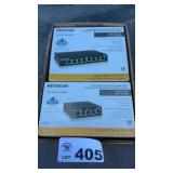 NETGEAR 8 PORT, 5 PORT SWITCH SERIES. NIB