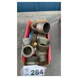 2, 2 1/2 FITTINGS, BLACK