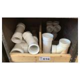 ASSORTMENT OF PVC FITTINGS