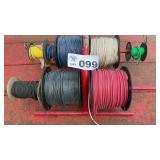 7 ROLLS, CARRIER 12 Gauge ELECTRICAL WIRE.