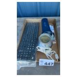 KEYBOARD, SCENTZY, TOOTHBRUSHES