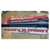 ROLL OF PLASTIC SHEETING 20 ft x 100 ft 6 mil