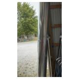 2 PIECES DUCTWORK, 8 INCH DIAMETER, 10 FEET LONG