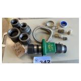 GAS LINE, FITTINGS, CONNECTORS