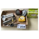 MEASURING TAPES, CABLE CUTTER, MOTION SENSOR