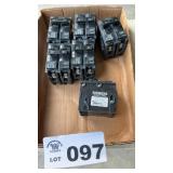 SIEMENS 30 AMP 240 BREAKERS. 6