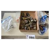 BRASS FITTINGS, COPPER FITTINGS. USED
