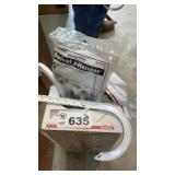 PLASTIC PIPE HANGERS, 4 INCH