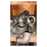 ELBOWS, CAPS, CUPLERS, UNIONS, DIFFERENT SIZES,,