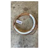 1/4 COPPER TUBING APPX 15 ft