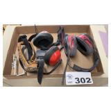 HEARING PROTECTORS, SAFETY GLASSES
