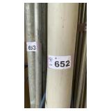 PVC CONDUIT PIPE, 4 PIECES 2 INCH, 1, 3 INCH, 1,