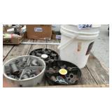 3/4 INCH FITTINGS, BLACK, IN BUCKET
