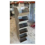 6 STEEL PARTS BINS 12 x 16