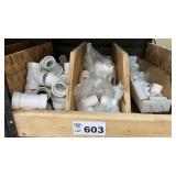 ASSORTMENT OF PVC FITTINGS