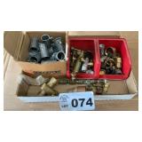BRASS FITTINGS, CONDUIT COUPLERS