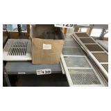 12 VARIOUS SIZES WALL VENTS, REGISTER COVERS