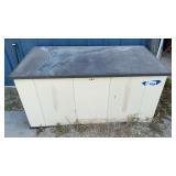 METAL OUTSIDE PACKAGE BIN 36 x 60