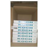 8 FURNACE FILTERS, 16 x 20 x 2