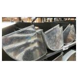 4 pcs AIR TRANSITION DUCT WORK 16"