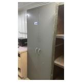 STEEL CABINET, 36 x 78 TALL, 18 DEEP