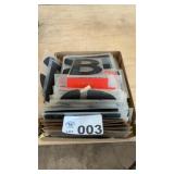 PLASTIC SIGN LETTERS AND NUMBERS, 5 x 9