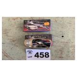 2 POLICE FOLDER KNIVES