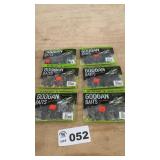 6 BAGS GOOGAN BAITS