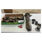 CAMO UMBRELLA, QUIVER, HOT SHOT TRIGGER, GLOVE