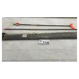 12 ARROW SHAFTS, TYPHOON SPINE 400