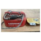 BOAT FUEL TANK WITH EXTRA HOSE