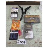 GUIDE ROD LASER, HARDWARE, SCREWDRIVER KIT,