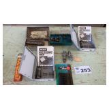 RELOADING DIES, NIPPLE INSERTS, CARTRIDGE SLIDE