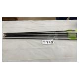 7 THUNDER EXPRESS ARROWS, 28 LENGTH
