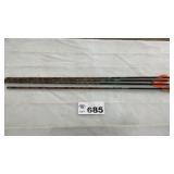 4 REBEL ARROWS, 28 LENGTH