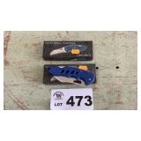 2 NAVY SEAL TACTICAL KNIVES